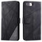 SONWO PU Leather Wallet Case with Magnetic Closure and Flip for iPhone 7 Plus/iPhone 8 Plus, Black