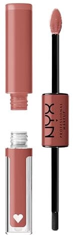 NYX Professional Makeup Lipgloss, Hochpigmentierte und langanhaltende Formel, Nicht abfärbend, Shine Loud, 05 Magic Maker