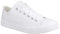 Elara Unisex Sneaker Low top Turnschuh Textil Chunkyrayan 3500-3501 Allwhite-44