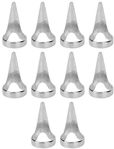 10 Stück Haartrennwerkzeug, Haartrenn- und Auswahlwerkzeug, Metall-Haartrennring, Haartrennring Zum Herstellen von Zöpfen, Hervorheben Des Webens von Haarfarbe und Haarverlängerungen Haarauswahlring