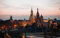 LHJOYSP 1000 Teile Puzzle Stadt Sonnenuntergang Moskauer Kreml Kreml bei Nacht 75x50cm