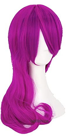 KDA Agonys Embrace Evelynn Cosplay Wig Long Coloring Gradient Heat Resistant Synthetic Hair Wig + Wig Cap