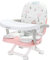 UBRAVOO Portable High Chair 6 Months Plus, Lightweight Baby Booster Seat with Removable Tray, Easy Clean Folding Booster Chair for Babies Toddlers, ACE1013