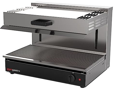 GGM Gastro | SMI45 | Elektro Pita Ofen/Salamander SPEZIAL - 1,7 kW - 230 Volt - höhenverstellbare Heizkörper