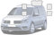 HEILEA Sonnenblende Für VW Für Caddy MK3 2K 2003-2019 Auto Vollabdeckungen Sonnenblende Auto Sonnenschirm Fenster Visier Sonnenschutz Abdeckung Zubehör Autofenster (Größe : 1)