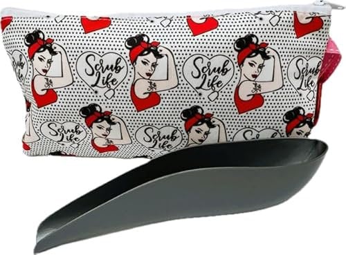 Urinette® Starr, mit Aufbewahrungstasche und Karabinerhaken (Schwarz +Calavera)