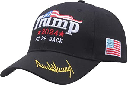 Trump Hat 2024 | Keep America Great Hat | Camo Baseball Cap, Keep America Great Camouflage Hut, Outdoor Sport Cap für Herren, Trump Campaign Merchandise, Camo Hut für Outdoor-Aktivitäten, Schwarz
