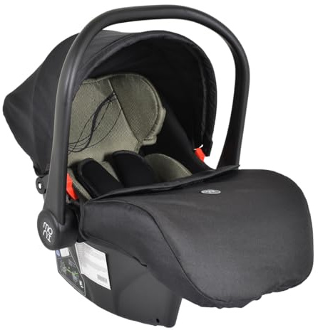 Moni Babyschale i-Size Multi (40-87cm) Gruppe 0+ Fußabdeckung Kopfstütze Gurt, Farben:grün