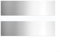 2Pcs Metal Door Panel Protector, Stainless Steel Door Gap Plate, Outer Door Skirting Board, Stainless Steel Door Protector 12X3.93''