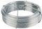 WERKA PRO Filo di Ferro zincato Bobina 50m con Supporto Ø 1,1 mm