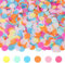 10000 Stück Konfetti Bunt - Groß Pastell, Mehrfarbig Runde Papierreste 100g für Geschenkbox, Dekoration Hochzeit, Geburtstag, Taufe, Valentinstag