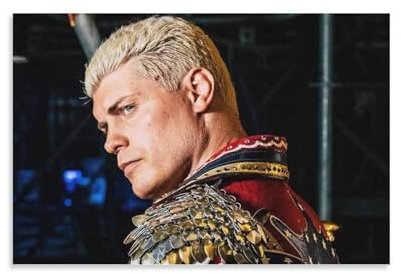 Poster Wrestling Cody Rhodes Kunstwerke auf Leinwand, Wandkunstdruck, moderne Dekoration, 40 x 60 cm