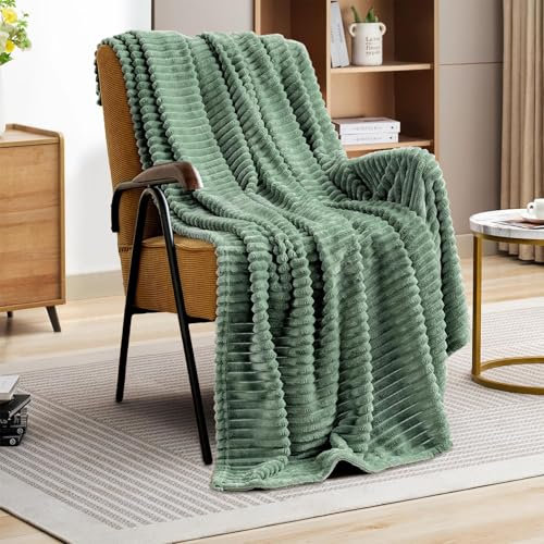 Kuscheldecke Flauschig Decke Wolldecke Blanket 200x230 Sofa Kuscheldecke Blanket Grün Flauschig Warme wohn- & Kuscheldecken Decke für Couch Winter Sherpa Decke