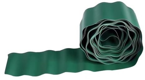 GALPADA 1 Rolle Hofumrandung Bausatz Stangen Netze Hecke Rasen Gestell Faltbar Außen Landschaft Streifen Haustier Trimmer Gras Zaungeflecht Tragbar Gitter Anlage Post Green Plastik