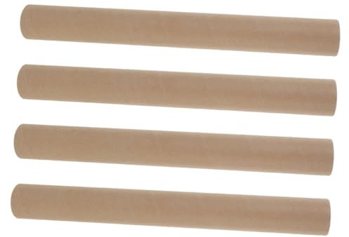 Uonlytech 4stücke Runde Versandrollen Aus Pappe Mit Endkappen Wiederverwendbare Transportrollen Für Poster Kunstwerke Blaupausen