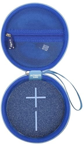 Case for Ultimate Ears MINIROLL Ultra-Portable Waterproof Bluetooth Speaker - Travel Protective Carrying Storage Bag (Blue)