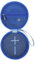 Case for Ultimate Ears MINIROLL Ultra-Portable Waterproof Bluetooth Speaker - Travel Protective Carrying Storage Bag (Blue)