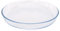 Argon Tableware Round Glass Oven Dish - 32cm x 32cm - 1x Large Deep Baking Casserole Lasagne Roasting Roaster Cooking Tray Bowl | Microwave Safe, Freezer Safe