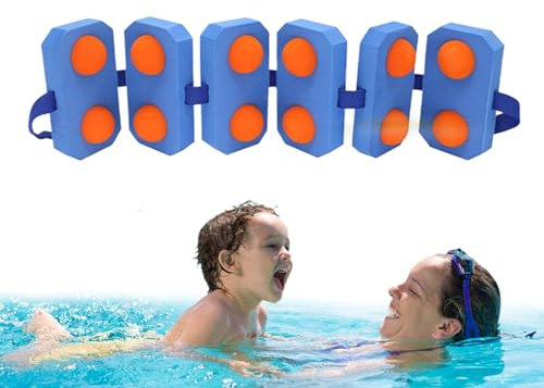 Mihauuke Schwimmgürtel Für Kinder, Schaum-Auftriebsgürtel, Schwimmendes Trainingsgerät & -Zubehör Für Schwimmtraining Von Anfängern, Kindern Und Erwachsenen