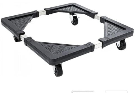 YASTA Base Lavatrice con Ruote da 53x53 a 75x75 Supporto Asciugatrice Frigorifero Regolabile Girevole 360 Porta Pc Sotto Scrivania Sottovaso con Ruote Vasi Piante (2)