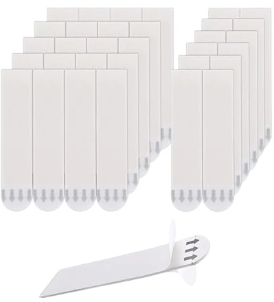 YCSHIPO 36 Pcs Picture Frame Adhesive Strips - Heavy Duty No Nails Hanging, Waterproof Wall Stickers for Frames & Mirrors