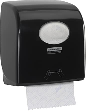 Aquarius, 7956, Slimroll Rollenhandtuchspender, Schwarz, 1 x 1 Spender