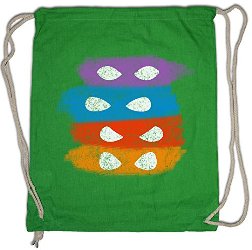 Urban Backwoods Turtle Masks Turnbeutel Sporttasche