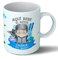 Planetacase - Taza Esquiador - Regalo Original - Cerámica 330 mL - Taza Desayuno Apta para Microondas y Lavavajillas - Resistente a Lavados