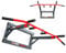 K-Sport: Klimmzugstange zur Wandmontage mit Pull-Up Bar & 3 verschiedenen Griffen I Klimmzugturm für Muskeltraining I Pull Up Mate, inkl. E-Book