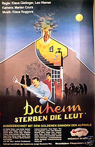 Daheim sterben die Leut - Filmplakat A1 84x50cm gerollt