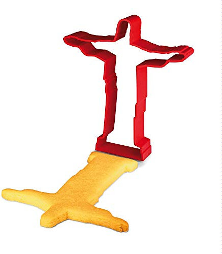 phil goods Jesus Christus Souvenir & Ausstechform in rot