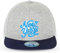 JOHNNY CHICOS NY New York süße Unisex Schwester Bruder Kindercap Smile Tiger Adler Prince Kinder Cap Snapback und Mütze ca. 49-58cm Kopfumfang (One Size, NY-SKRIPT-Jersey-Grey-Navy)