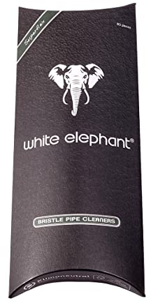 White Elephant Superflex Bristle Pipe Cleaners, 80 Pfeifenreiniger pro Packung, 5 Packungen (400 Pfeifenreiniger)