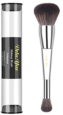 Vela.Yue Pinceau de Maquillage Double Embout Teint et Anti-Cernes Pinceaux Multi-Usage pour Yeux Visage