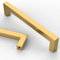 Astrée 5 Pack 160mm Gold Kitchen Handles - Stainless Steel Cupboard & Drawer Handles