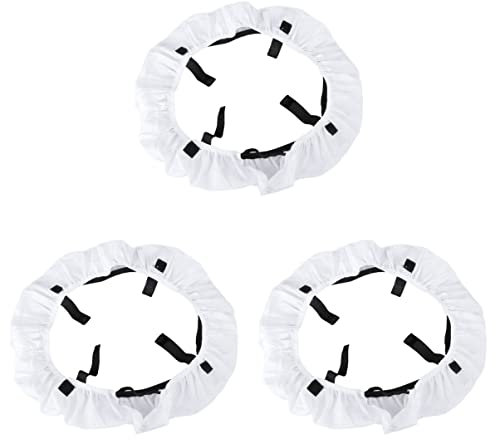 Mobestech 3stücke Faltbarer Ringlicht-diffusor Für Fotografie Weicher Lichtfilter Für Äquivalente Ringlichter Lösung Für Gleichmäßige Beleuchtung Weiß