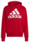 adidas Uomo Essentials French Terry Big Logo Hoodie, Better Scarlet / White, M