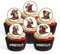 Cowboy Boots Edible Cupcake Toppers - Western Themed Cake Decorations with Cowboy Hat & Rodeo Style - wafer card PRECUT 4cm/1.5 Inch Discs (Pack of 12)