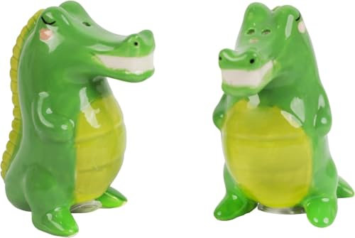 Servette Home Crocodile Salt and Pepper Shaker