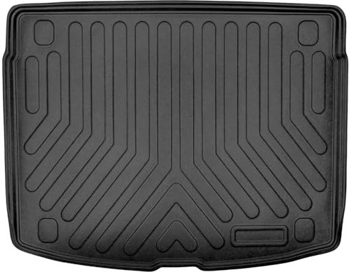 Trimak Alfombrilla superior 3D para maletero compatible con Kia Ceed 3.Gen nuevo logotipo de Kia a partir de 2022, alfombrilla protectora para maletero superior, accesorio para coche, alfombrilla