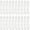 20Pcs Wiederverwendbare Kabelbinder Silikon, Kabelbinder Wiederverschließbar, kabelorganizer, Kabelaufbewahrung Klein Kabelmanagement (20 Stück weiß)