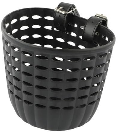 Kinder Fahrradkorb - Lenkerkorb vorne für Fahrrad, Roller, Laufrad & Dreirad - Schwarz