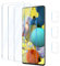 YUXINDZ 3 Pièces Verre Trempé pour Samsung Galaxy A51 6,5 Pouces avec 3 Pièces Caméra Arrière Protecteur, Protection Écran Film Vitre Protection Anti Rayures, Sans Bulles, Dureté 9H