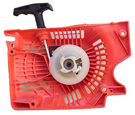 MEXWLOP 45cc 52cc 58cc Kettensägenteile Einzel-Rückstoßstarter-Abdeckungsbaugruppe Kettensägenersatzteile Kettensäge 4500 5200 5800 Rückholfeder-Seilzugstarter
