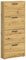möbelando Schuhkipper >See< in Artisan Eiche Optik - Praktisches Schuhregal Schuhschrank zur platzsparenden Aufbewahrung von Schuhen -Schuhkommode 59 x 136 x 17 cm (B/H/T)