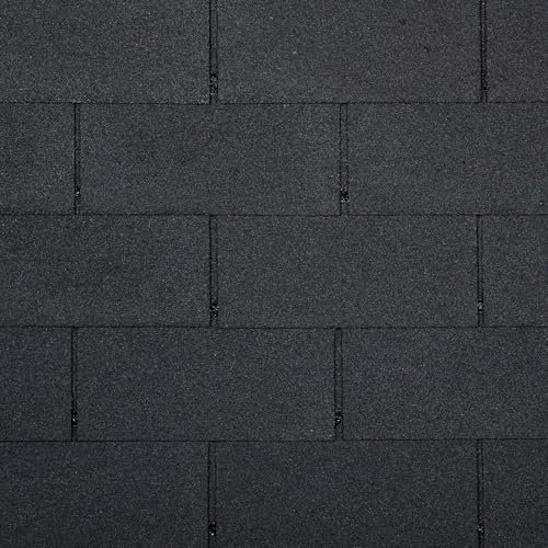 Tejas bituminosas Trio T-Black de Color Negro - la techumbre bituminosa