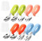 8PCS Baby Spoon and Fork Set, 304 Stainless Steel Toddler Cutlery with Case, Soft-Tip Self Feeding Spoons & Forks for Babies 6-36 Months, Silicone Handle Weaning Utensils BPA-Free