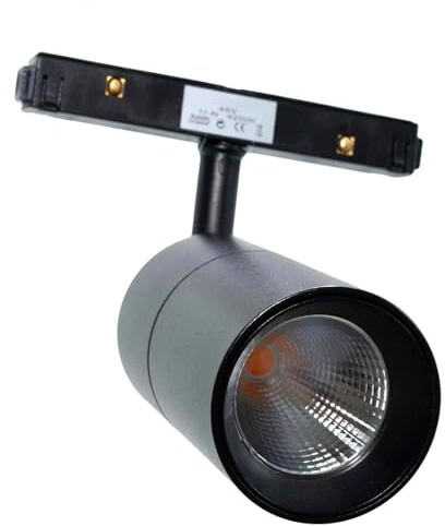 Planetitaly Faretto LED SPOT 15W per binario track magnetico elettrificato 48V luce dimmerabile barra luminosa bassa tensione luci negozio negozio vetrina ufficio