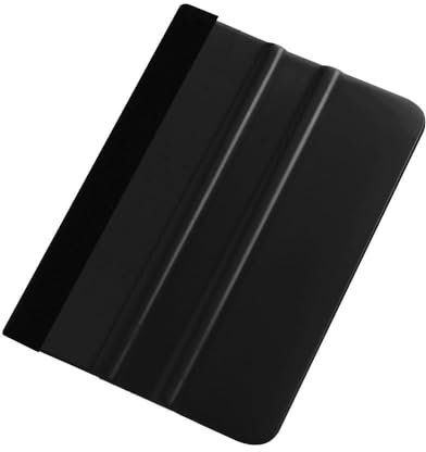 Annlpoy Spatola per Pellicole Adesive Professionale,spatola wrapping, Include Spatole in Plastica Flessibile e Taglierino di Precisione,per Auto, Cellulari e Mobili, Nero Piccolo