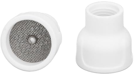 TIG Welding Cup No.14 Ceramic Nozzle with Filter 2.4mm Centre Hole | Designed for Stable Argon Gas Flow with a Ceramic Nozzle and Built-In Filter for Tig Welding Applications and Replacements